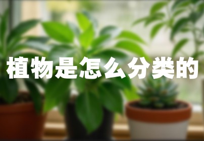 植物是怎么分类的
